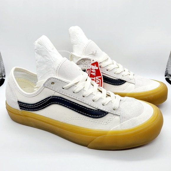 Vans Other - NWT VANS Ultracush 36 Decon SF Marshmallow Cream Low Top Sneakers Men Size 5.5